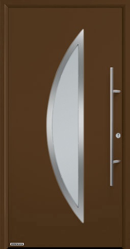 Входная дверь Hormann (Германия) Thermo65, Мотив 900 S, цвет коричневый